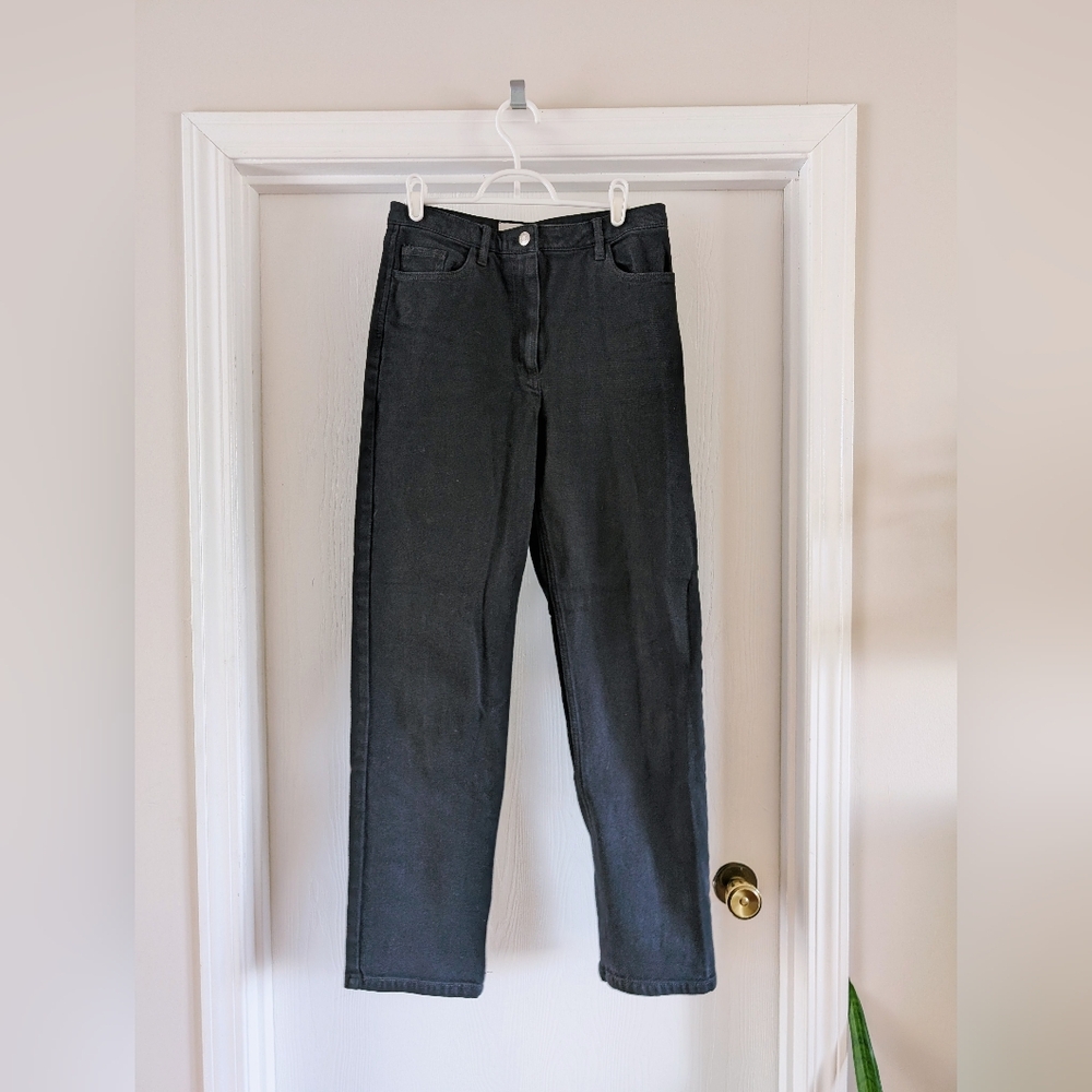 Wilfred Black Straight Leg Jeans